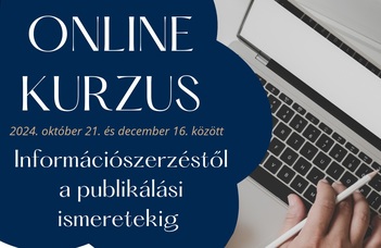 Online kurzus október 21. és december 16. között