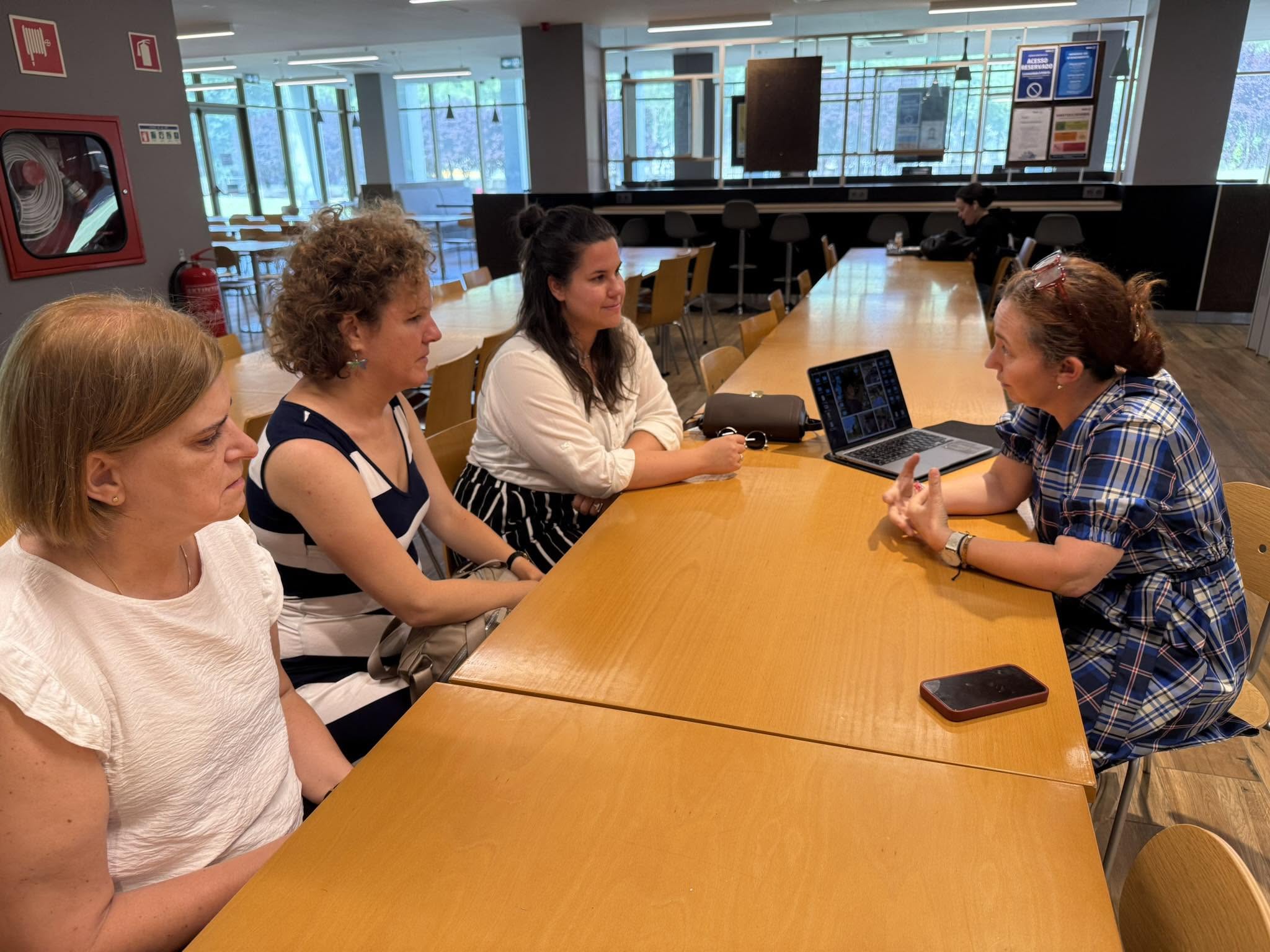 Meeting about future possibilities